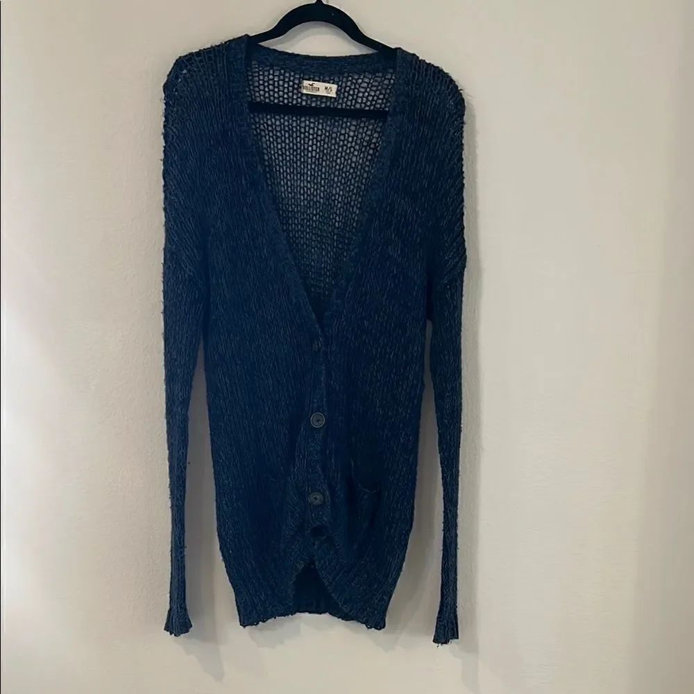 Hollister Navy Blue Women's Sweater